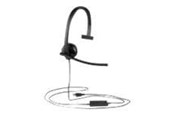 Sluchawki, zestaw sluchawkowy - Logitech USB Headset H570e - Black - 981-000571