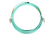 Kabel sieciowy - StarTech.com 10Gb Aqua Multimode 50/125 Duplex LSZH Fiber Patch Cable LC-LC - A50FBLCLC3