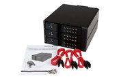 Dysk twardy - akcesoria - StarTech.com 3 Bay Trayless Hot Swap 3.5" SATA HDD Mobile Rack Backplane - HSB3SATSASBA