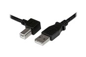 Kabel USB - StarTech.com USB 2.0 A to Left Angle B Cable - USBAB3ML