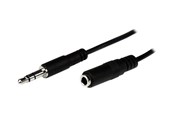 Kabel antenowy, zlacze - StarTech.com Slim 3.5mm Stereo Extension Audio Cable - MU2MMFS