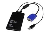Przelacznik KVM - StarTech.com KVM Console to Laptop USB 2.0 Portable Crash Cart Adapter with File Transfer - NOTECONS02