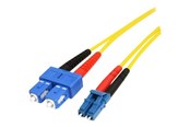 Kabel sieciowy - StarTech.com Single Mode Duplex Fiber Patch Cable LC-SC - SMFIBLCSC4