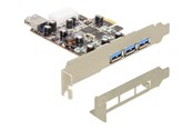 Kontroler, sterownik - DeLOCK PCI Express Card > 3 x extern + 1 x intern USB 3.0 - 89281
