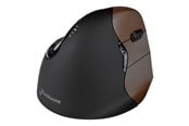 Myszka - Evoluent VerticalMouse 4 Small Wireless - Vertical mouse - Optyczny - 6 - Brazowy - VM4SW