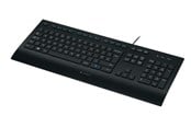 Klawiatura - Logitech K280e Corded Keyboard - US - Klawiatury - Angielski (US) - Czarny - 920-005217