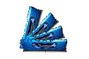 RAM - G.Skill Ripjaws 4 DDR4-2133 - 16GB - CL15 - Quad Channel (4 pcs) - Intel XMP - Niebieski - F4-2133C15Q-16GRB