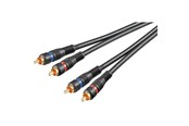 Kabel audio - Pro RCA Stereo Cable - Shielded - 1.5m - 4040849500329