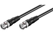 Kabel wyswietlacza - Pro Audio & Video BNC Cable - 0.5m - Black - 4040849504136