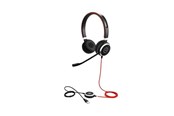 Sluchawki, zestaw sluchawkowy - Jabra Evolve 40 MS Stereo - 6399-823-109