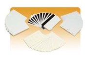 Papier, papier fotograficzny i etykiety - Zebra PVC-kort med 3-Up afrivelige key-t - 104523-020