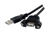 Kabel USB - StarTech.com Panel Mount USB Cable A to A - USBPNLAFAM2