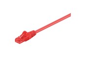 Kabel sieciowy - Pro LAN CAT 6 UTP - Czerwony - 1m - 4040849684418
