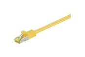 Kabel sieciowy - Pro LAN CAT 7 S/FTP - Żółty - 0.5m - 4040849915758