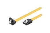 Kabel SATA & ATA - Pro SATA Cable - 1 x 90° - Yellow - 0.30m - 4040849950186