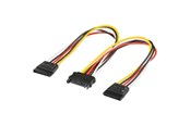 Kabel SATA & ATA - Pro SATA Power Cable x2 - 0.20m - 4040849951145