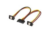 Kabel SATA & ATA - Pro SATA Power Cable x2 - 90° - 0.20m - 4040849951152