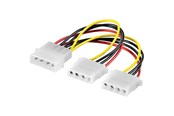 Kabel zasilajacy (wewnetrzny) - Pro Molex Power Y-Cable - 2 x 5.25" - 4040849506840
