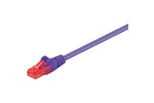 Kabel sieciowy - Pro LAN CAT 6 UTP - Fioletowy - 0.25m - 4040849952562
