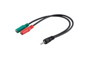 Kabel audio - Pro Headsetadapter for smartphone - 4040849504679