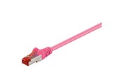 Kabel sieciowy - Pro LAN CAT 6 STP - Różowy - 5m - 4040849934414