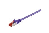 Kabel sieciowy - Pro LAN CAT 6 STP - Fioletowy - 1m - 4040849935367