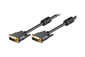 Kabel wyswietlacza - Pro DVI-D DL - 5m - Black - DVI-D-5