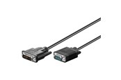 Kabel wyswietlacza - Pro DVI-I SL - VGA Cable - Black - 1m - 4040849509896