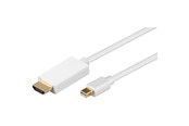 Kabel wyswietlacza - Pro Mini Displayport - HDMI - 1m - White - 4040849528606