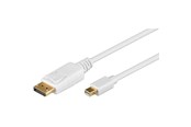 Kabel wyswietlacza - Pro Mini Displayport - Displayport- 2m - White - 4040849528590