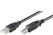 Kabel USB - Pro USB-A <-> USB-B 2.0 - 3m - Czarny - 4040849689017