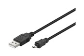 Kabel USB - Pro USB-A <-> USB Mini-B (8-pin) - 1.8m - Czarny - 4040849939723