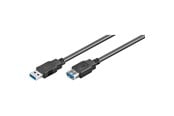 Kabel USB - Pro USB-A <-> USB-A - 5m - Czarny - 4040849957260