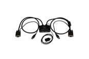 Przelacznik KVM - StarTech.com 2 Port USB VGA Cable KVM Switch - SV211USB