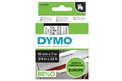 Papier, papier fotograficzny i etykiety - DYMO ® D1 Tape 19mm x 7m black on transparent - S0720820