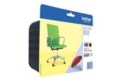 Tusz, toner i material eksploatacyjny - Brother LC229XLVALBP (Black Yellow Cyan Magenta) Ink - LC229XLVALBP
