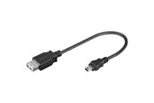 Kabel USB - Pro USB Adapter USB A (F)-USB Mini B (M) - 4040849950063