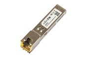 Wzmacniacz i transceiver  - MikroTik S-RJ01 - SFP (mini-GBIC) transceiver module - 1GbE - 10Base-T 100Base-TX 1000Base-T - SFP (mini-GBIC) / RJ-45 - S-RJ01