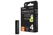 Bateria - Panasonic Eneloop Pro battery - 4 x AA type - NiMH - BK-3HCDE/4BE
