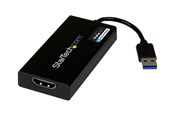 Kabel wyświetlacza - StarTech.com USB 3.0 to 4K HDMI External Multi Monitor Video Graphics Adapter ekstern videoadapter - USB32HD4K