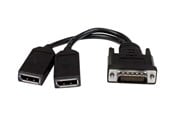 Kabel wyswietlacza - StarTech.com LFH 59 Male to Dual Female DisplayPort DMS 59 Cable - DMSDPDP1