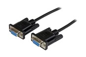 Kabel równoległy, szeregowy - StarTech.com DB9 RS232 Serial Null Modem Cable - SCNM9FF2MBK