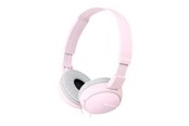 Sluchawki, zestaw sluchawkowy - Sony MDR ZX110AP - Headset with mic - Pink - MDRZX110APP.CE7