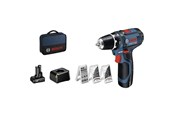 Wiertarka i srubokret elektryczny - Bosch Professional Akku Screwdriver GSR 10.8-2-LI Set - 0615990G6L