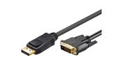Kabel wyswietlacza - Pro DisplayPort - DVI-D - 2m - Black - DPDVI-D-2