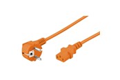 Kabel zasilajacy (zewnetrzny) - Pro Power cable C13 1x90° - Pomarańczowy - 3m - 4040849952890