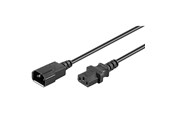 Kabel zasilajacy (zewnetrzny) - Pro Power cable C14 - C13 - Black - 1m - 4040849951251