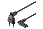 Kabel zasilający (zewnętrzny) - Pro Power cable C7 - 2m - Czarny - 90° - 4040849973505