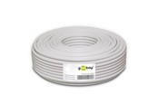 Kabel audio - Pro Speaker Cable white CCA - 25 m - 4040849677519