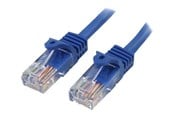 Kabel sieciowy - StarTech.com Snagless Cat 5e UTP Patch Cable - 45PAT1MBL